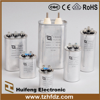 Cbb65 Air Conditioner Capacitor CQC, Ce, VDE, RoHS