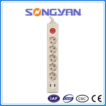 China Made Power Strip Surge Protector
