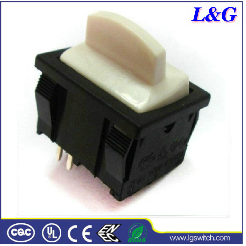 Electrical Air Conditioning Thermostat 16A 2pin Button Toggle Micro Rocker Switch (SS24)