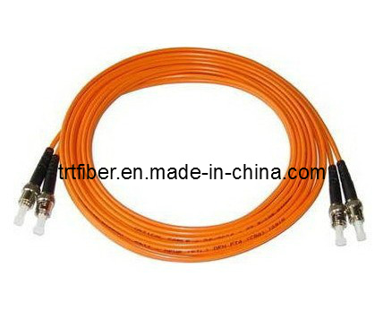 St/Upc-St/Upc Mm Dx Fiber Optic Patch Cord