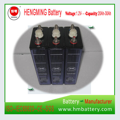Ni-CD Rechargeable Nickel Cadmium 1.2V 20ah Battery