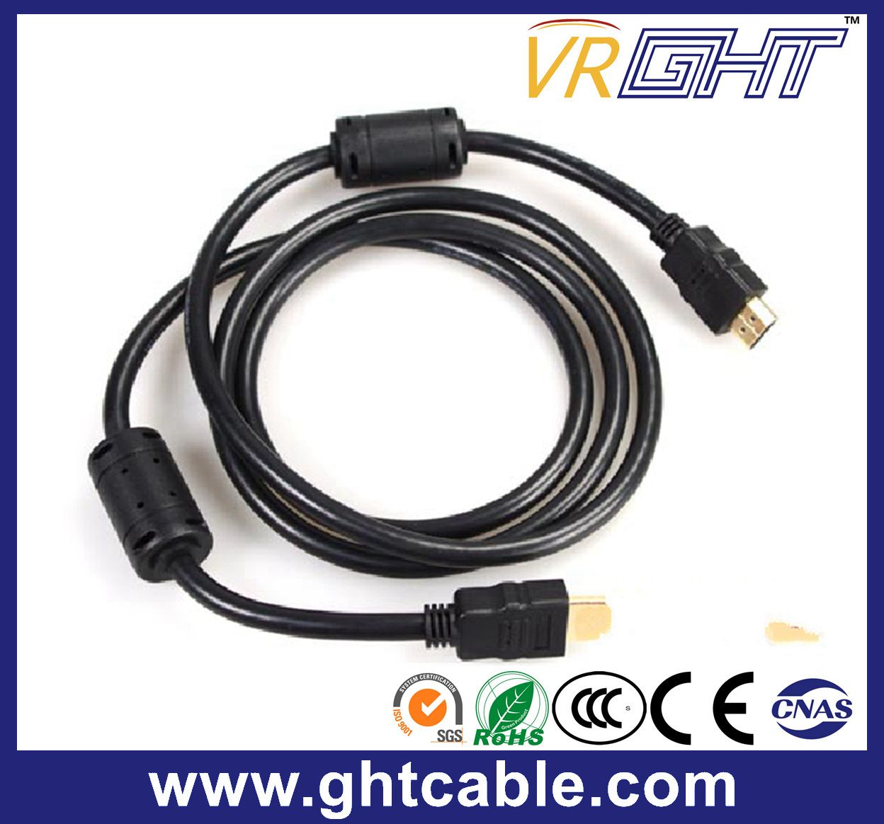 CCS 10m High Speed HDMI Cable with Ring Cores 1.4V (D003)
