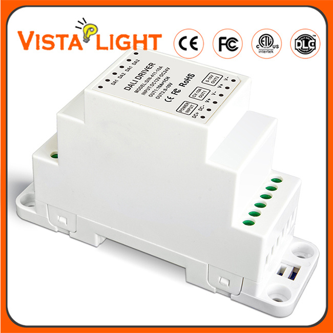 Dual-Use DIN Rail Power Supply Dimming LED Driver