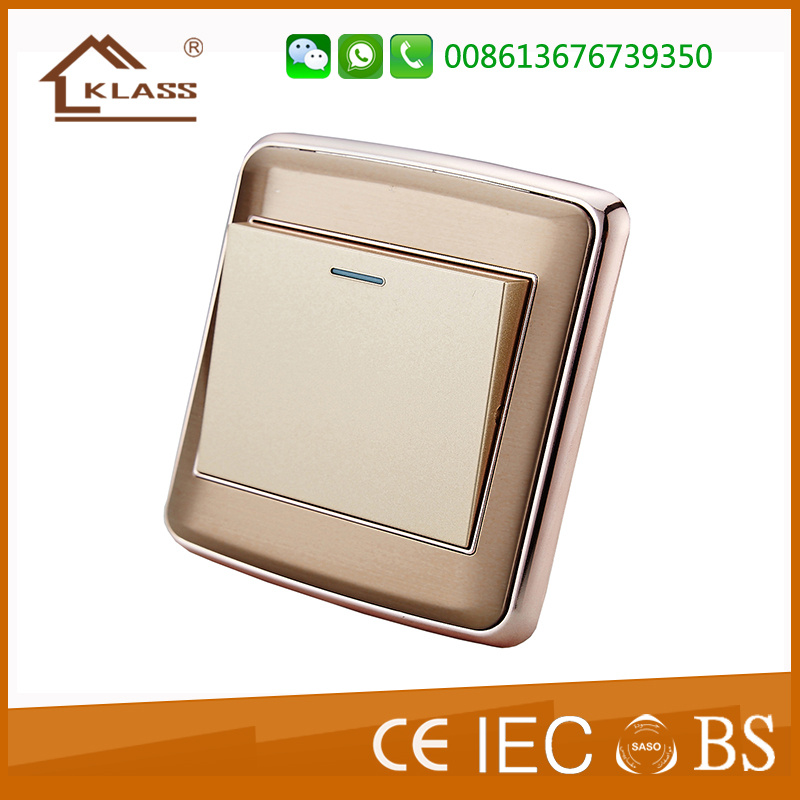 1 Gang Electrical Light Switch, Install Easily