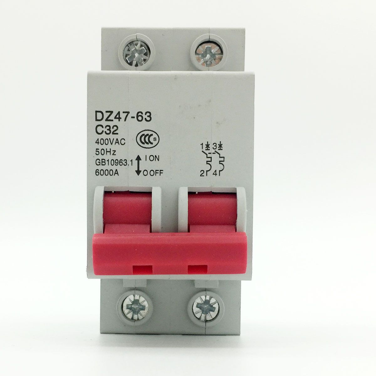 Dz47 MCB 2p Fireproof