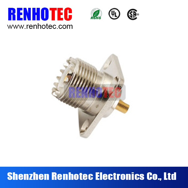 UHF Female Coaxial Crimp Connector for Cable