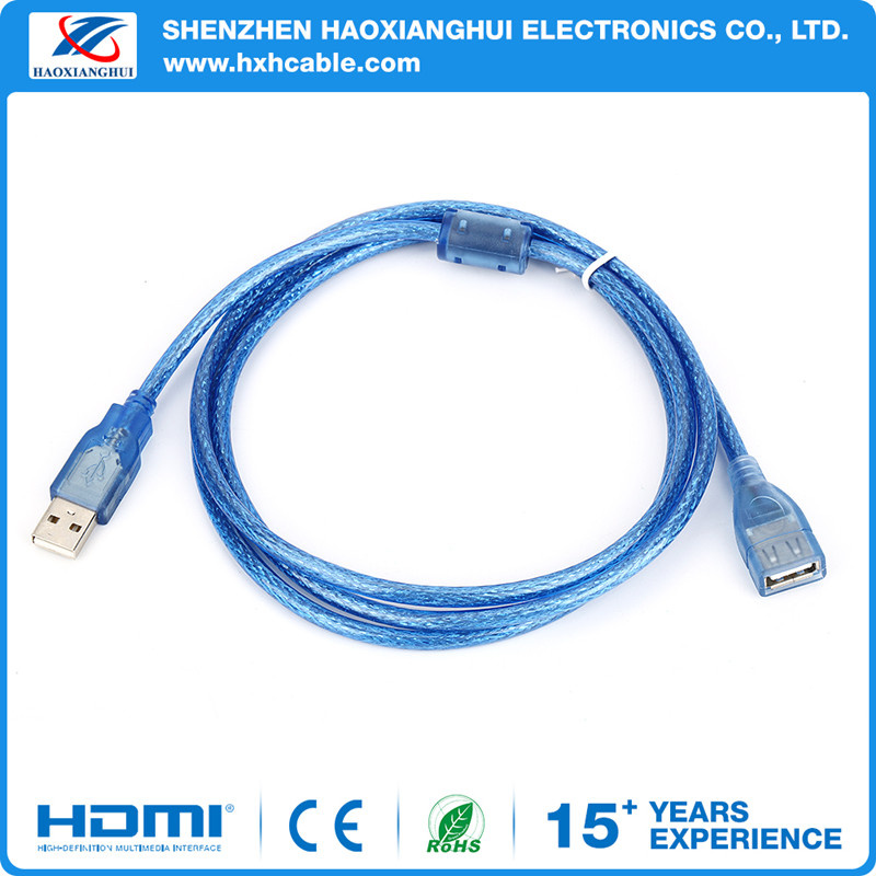 1.5m USB 2.0 Am to Af Extension Cable