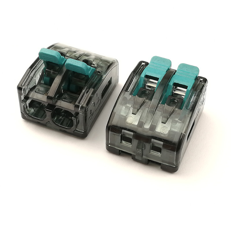 2p Quick Wire Connector Operated with Lever 4.0mm2 Splicing Connectors