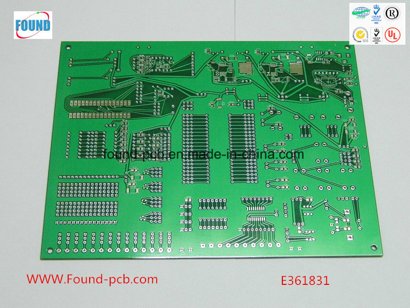 Double Side PCB Board with Green Oil Solder Mask