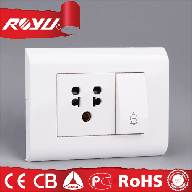 6 16 a Combined Switched Socket with Isi Approval