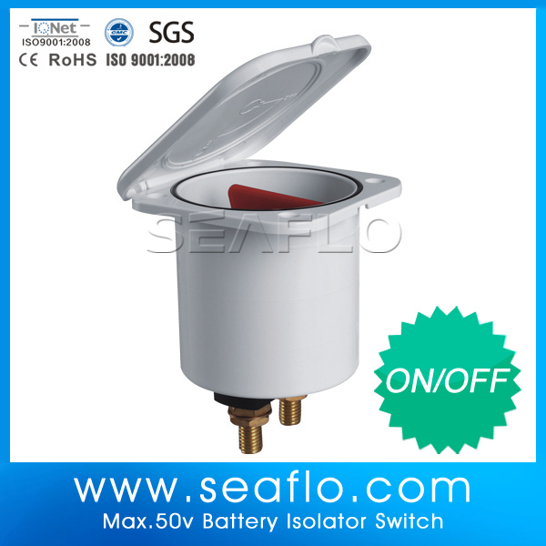 Battery Switch 2-Position Max 50V DC Isolator Switch