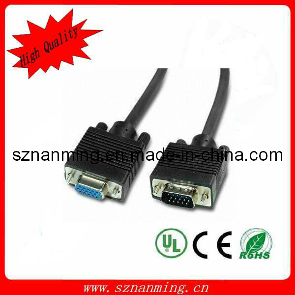25 Ft VGA Cable Extension Male to Female Cable