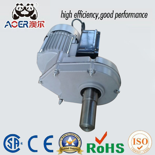 AC Single Phase 550 Watte Concrete Electric Motor with Reduction Gear