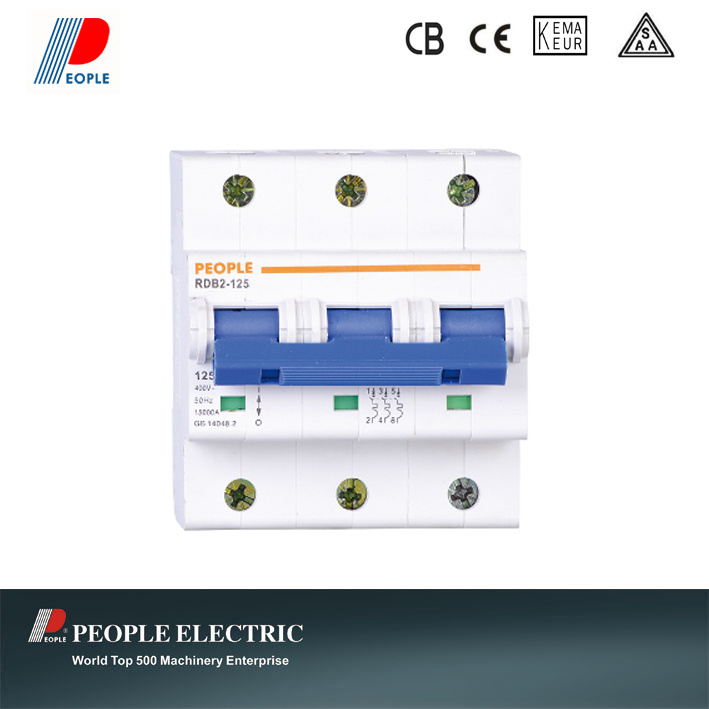 MCB with High Quality 15ka Rdb2-125 3p