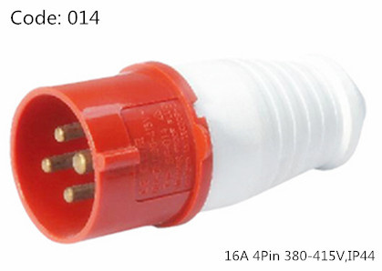 16A, 32A 4pin Cee Industrial Plug