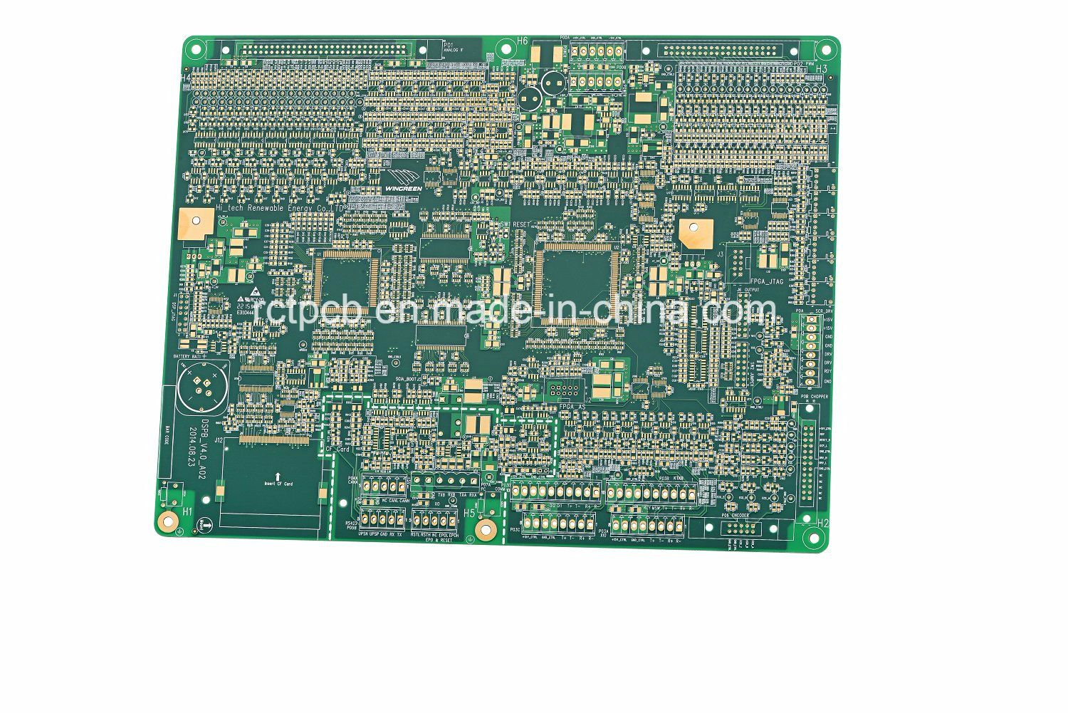 8 Layer Immersion Gold Rigid PCB