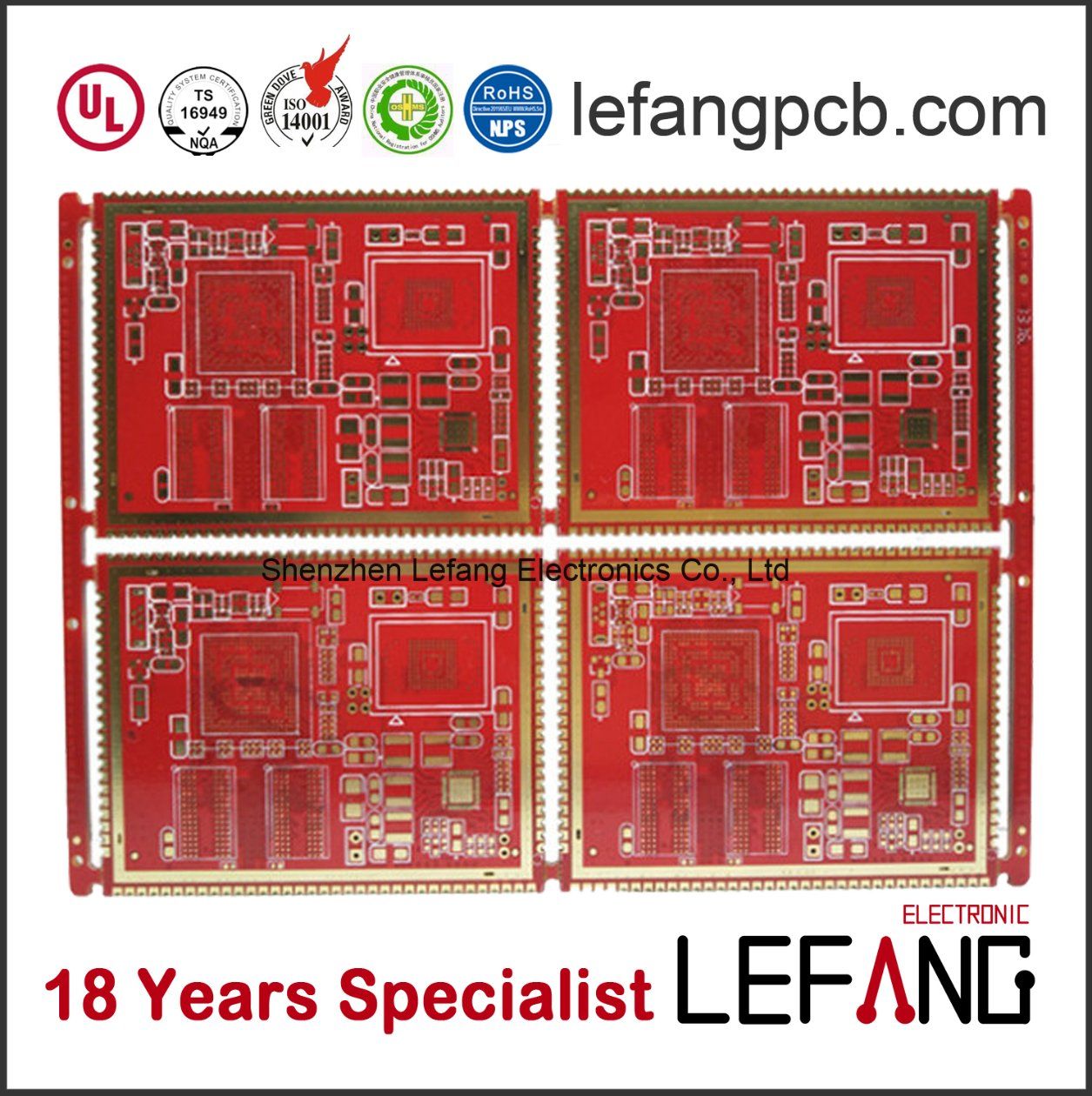PCB Board for Communication Power Amplifier