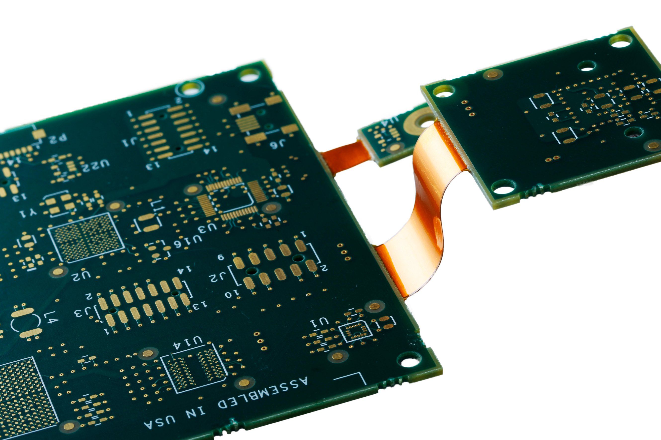 PCB Circuit Rigid Flexible Board Applied in Telecom