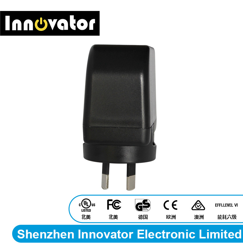 AC DC Power Adapter 24W Series Switching Mode Power Supply with SAA