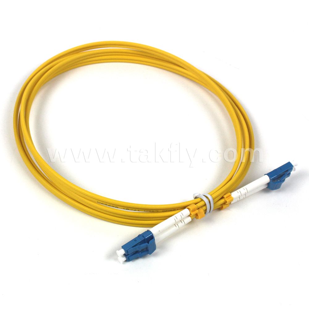 LC-LC Single Mode G652D Single Fiber/Dual Fibers Patch Cable - 3m (9FT)