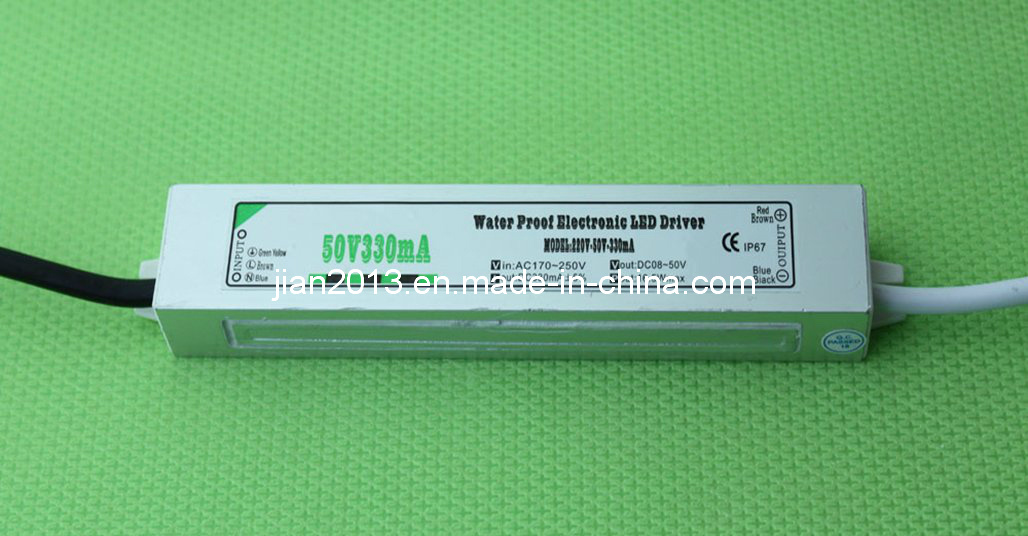 DC8-50V DC16.5W IP67 Waterproof LED Power Supply