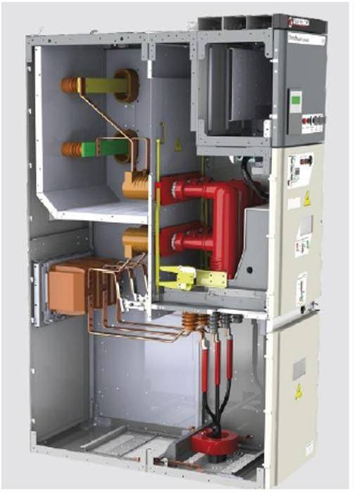 15kv 24kv 630A 1250A Drawable Mv Metal Clad Switchgear