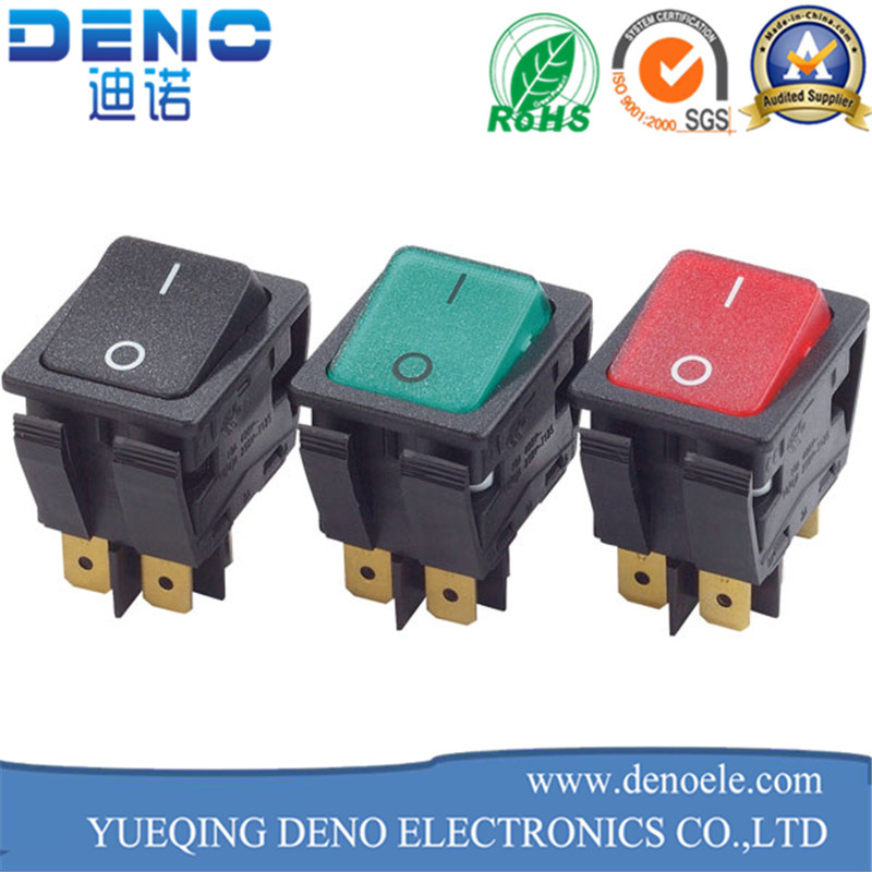 Kcd04 Water Proof Plastic Rocker Switch
