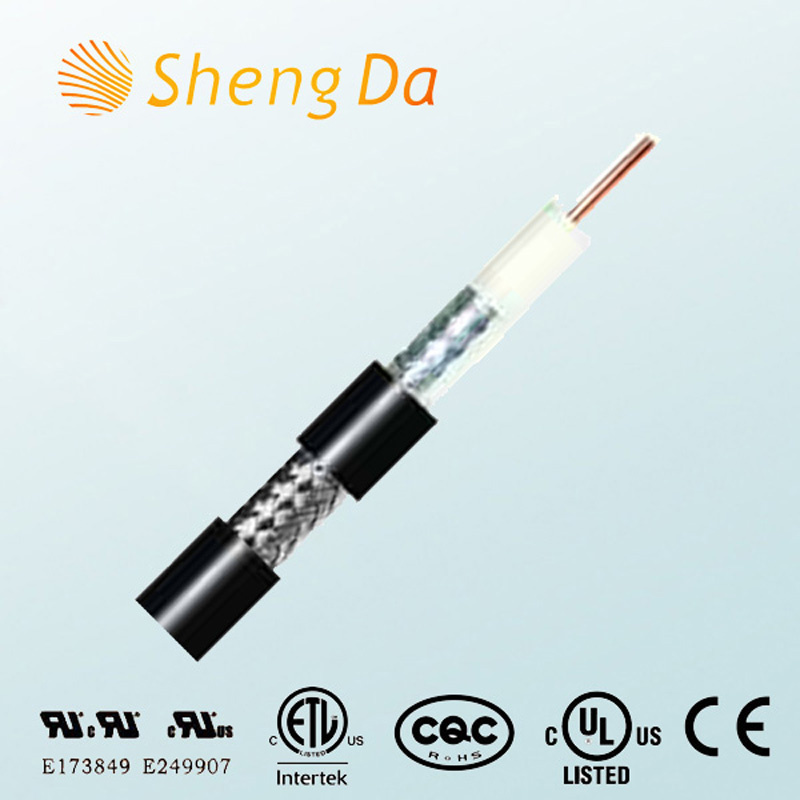 50 Ohm Physical Foam PE Insulation Coaxial High Speed Cable