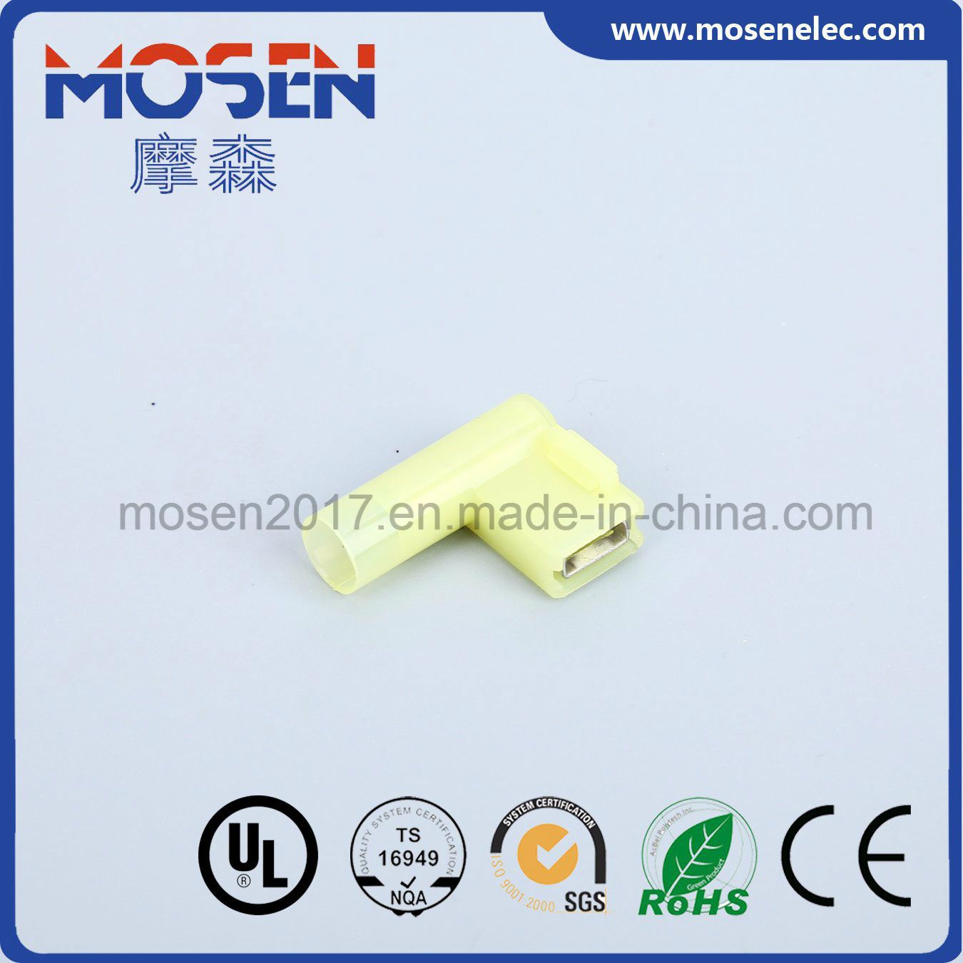 Connector Fldny Fldnyd Nylon PA66 Flag Female Quick Disconnector Terminal