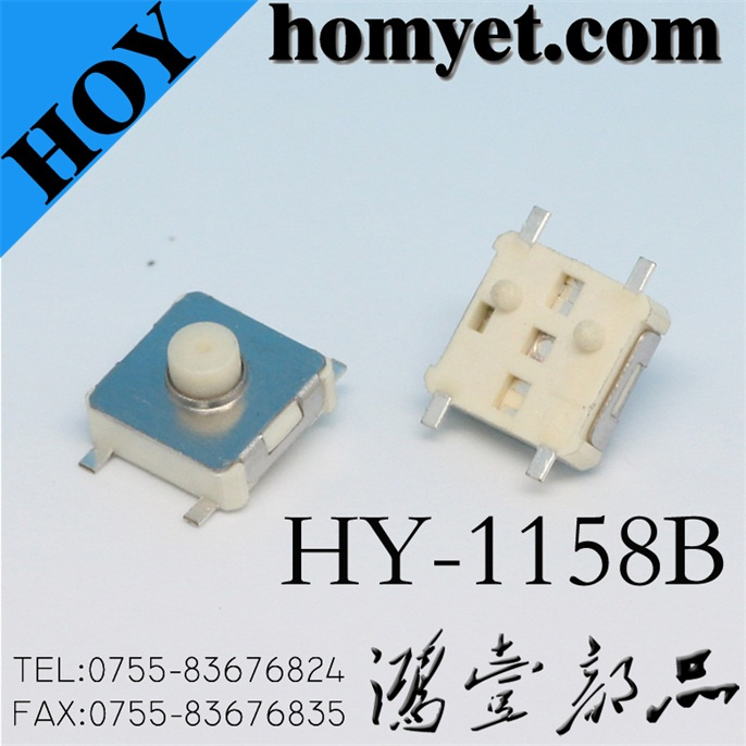 6*6mm Tact Switch with Positioning Pin (HY-1158B)