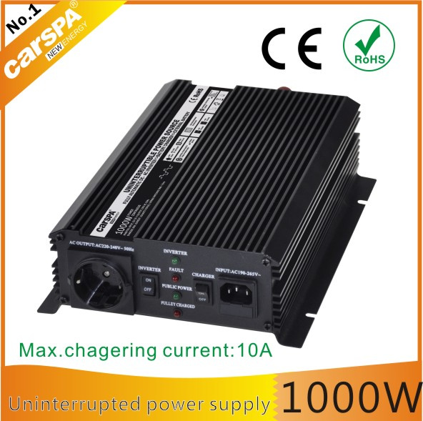 1000W modified sine wave power inverter with charger