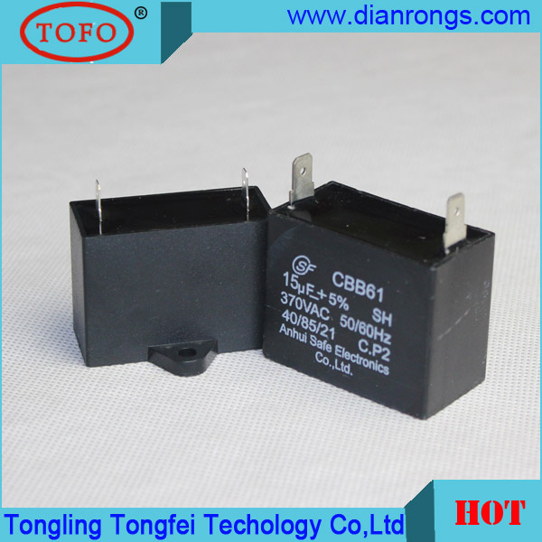 Polypropylene Film Cbb61 Capacitors 1UF 400V