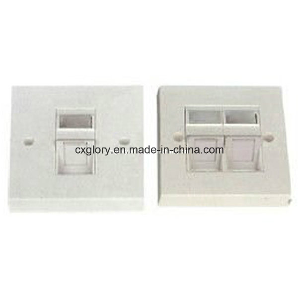 Keystone Network Multimedia Faceplate 1 or 2 Socket