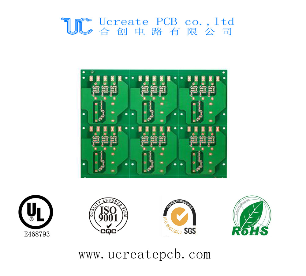Double Side PCB with 2oz Cooper for Electronic Product