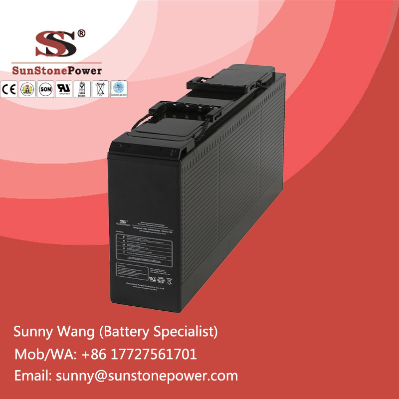 Deep Cycle Solar Gel Battery 12V Voltage 150ah Telecom Battery