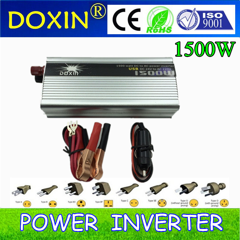 Modified Sine Wave Inverter 1500W DC to AC Transformer Peak Power 3000W Inverter