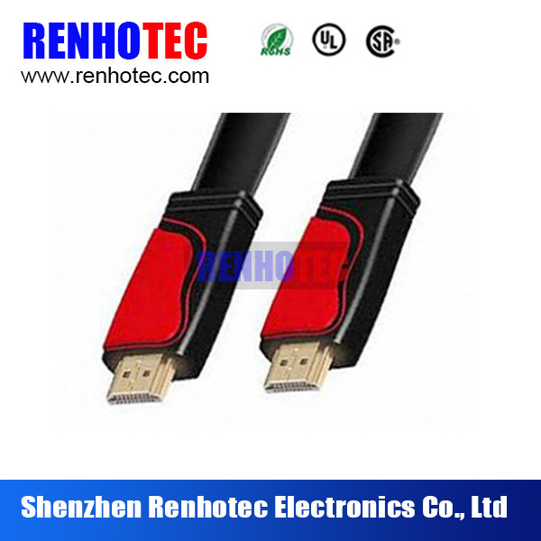 AVI to HDMI Cable Flat HDMI Cable with Metal Shell