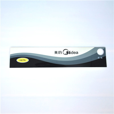 OEM Back Lighting Tactile Digital Printing Graphic Membrane Switch Thin Film Switch