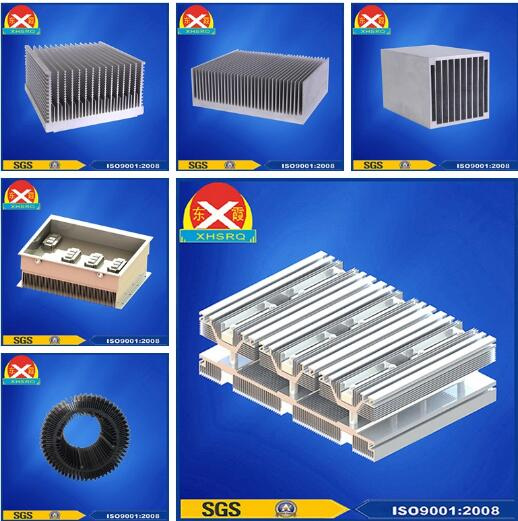 Extruded Aluminum Heat Sink for Power Semiconductor Device