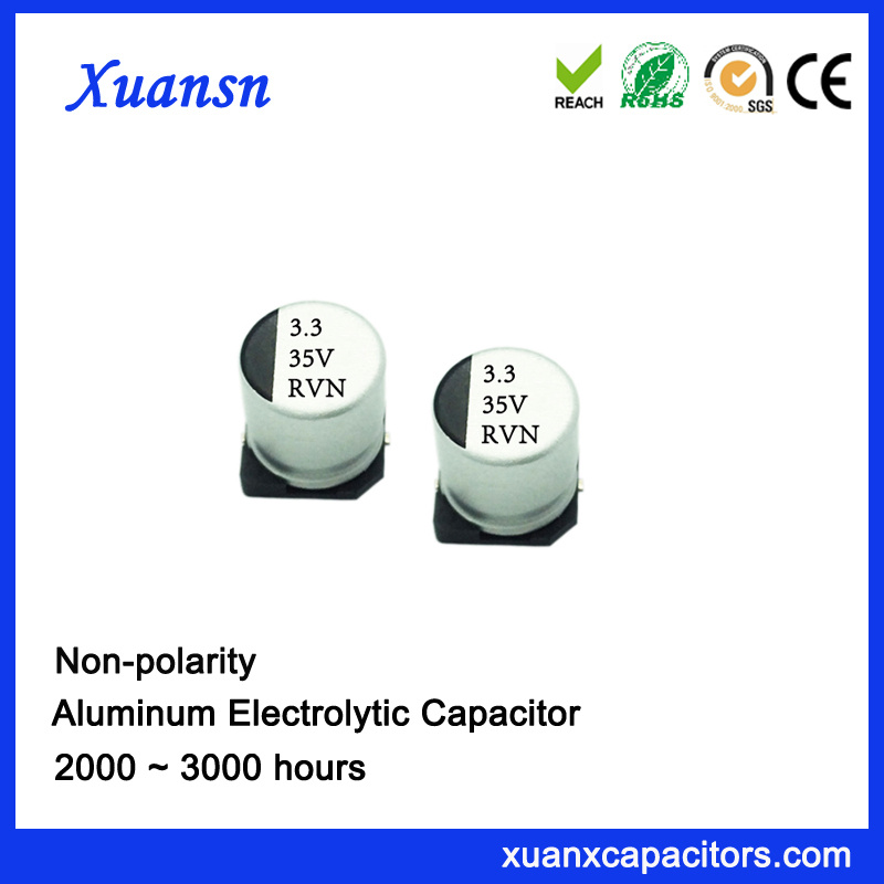 3.3UF 35V Chip Non Polar Aluminum Electrolytic Capacitor