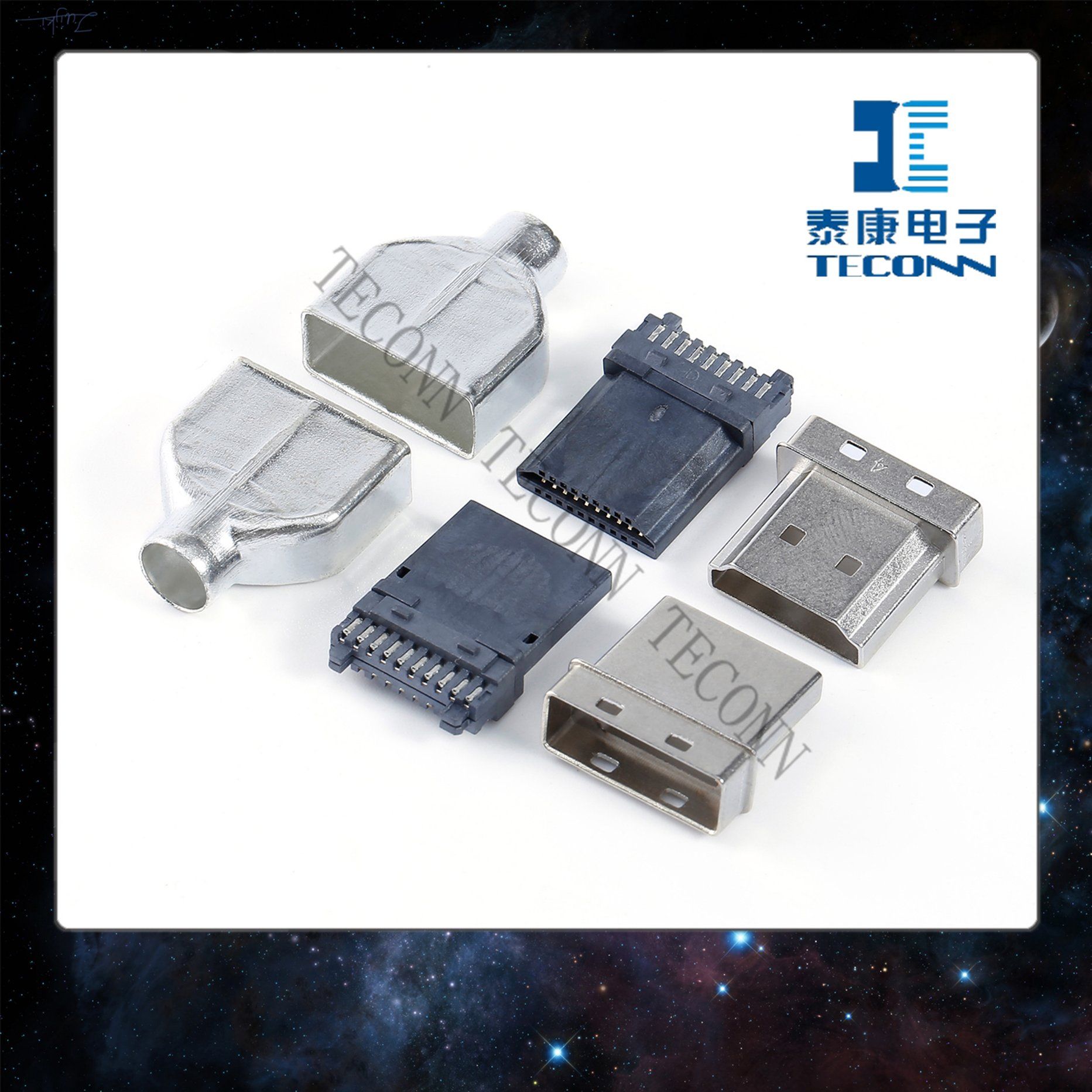 HDMI-a Type Cable Receptacle Connector