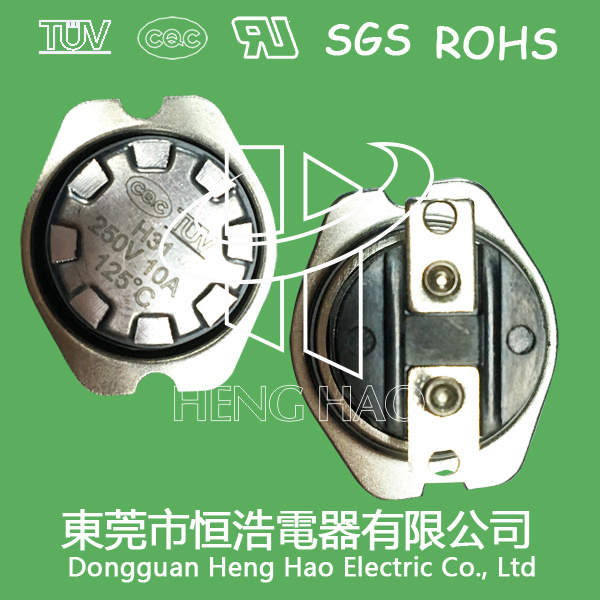 Bimetal Thermal Switch for Toaster