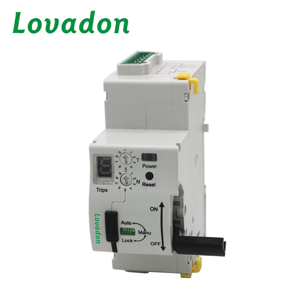 Generator Automatic Reset Programmable Motorized Circuit Breaker