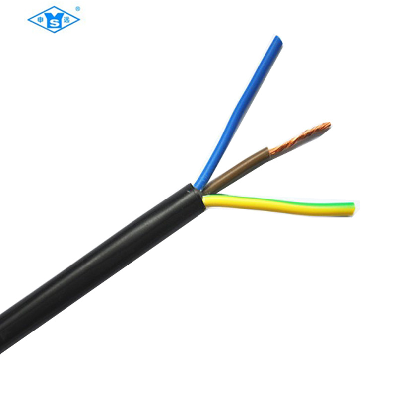 PVC Insulated & Sheathed 3 Core Flexible Cable