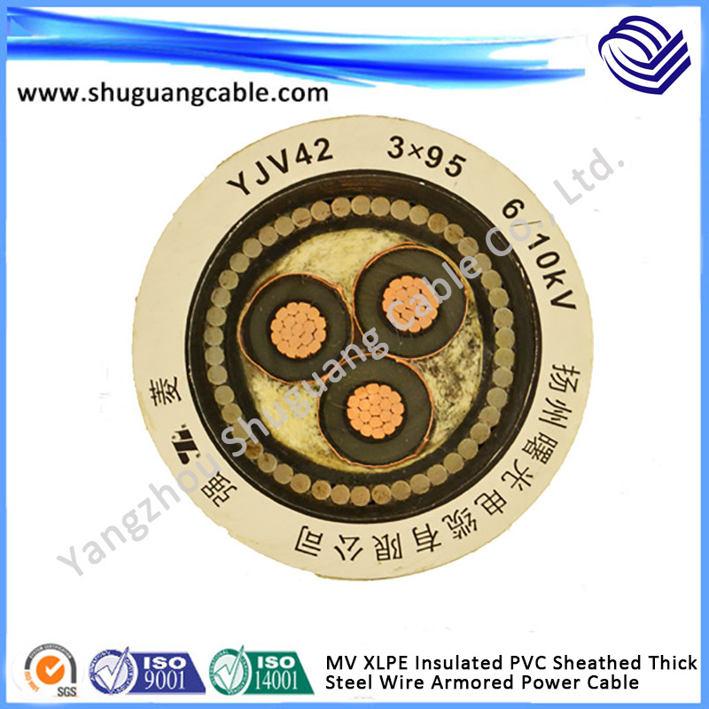 XLPE Armored Electrical Power Cable