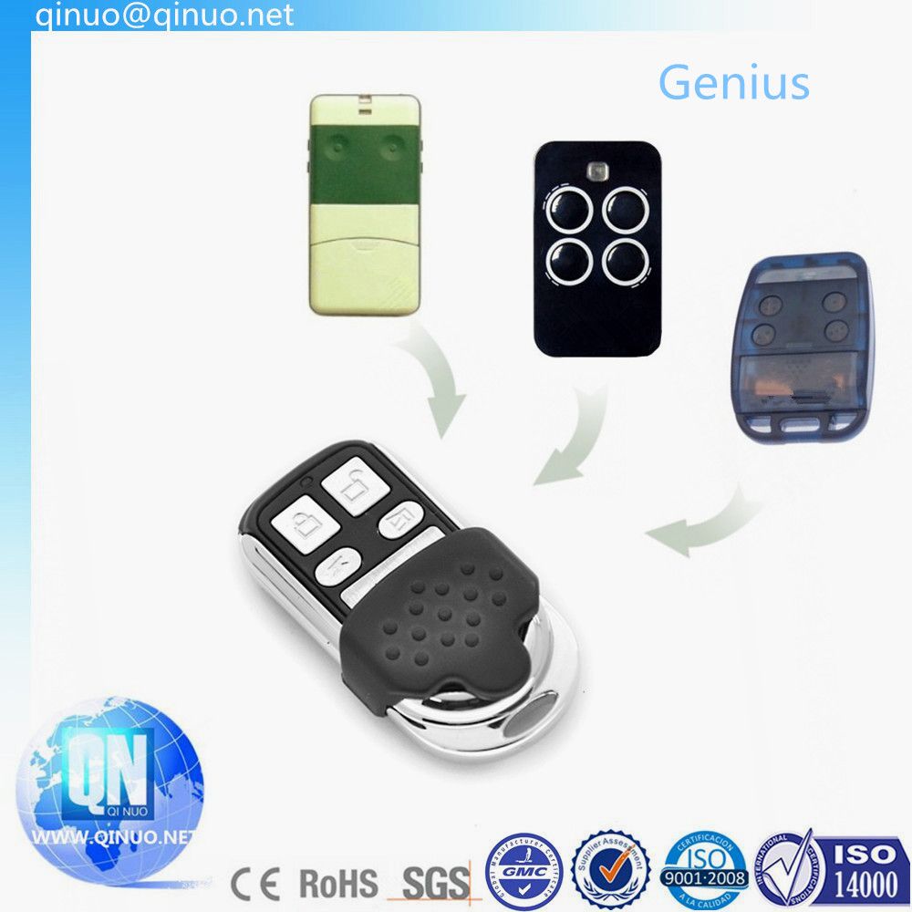 Replacement for Remote Control Genius Echo Tx4 / Bravo Tx4 / Casali A252 433RC
