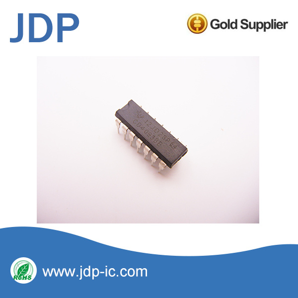 Nand Gate IC 4 Channel 14-Pdip CD4093be