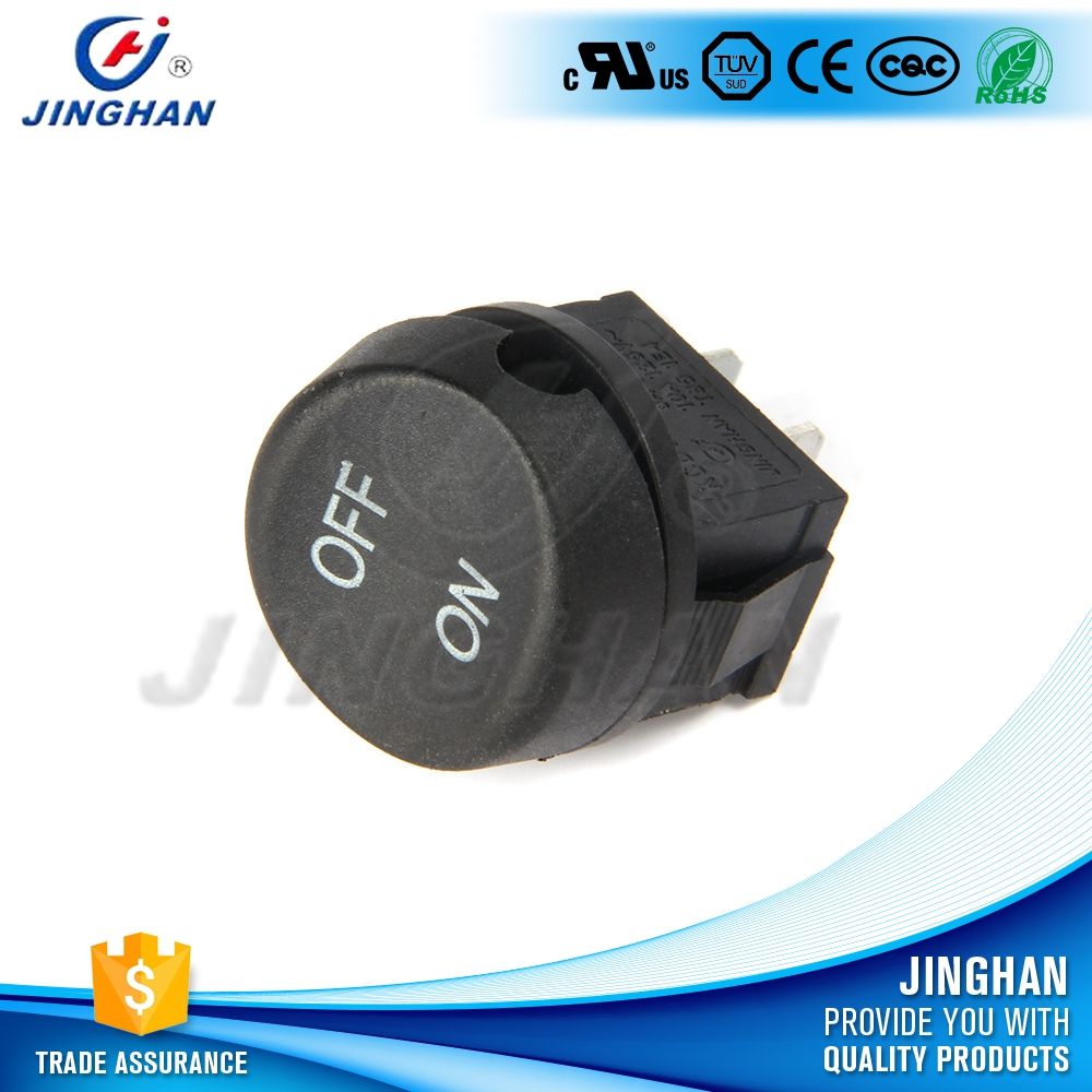 Kcd1-203 2pin Dia: 22mm Rocker Switch