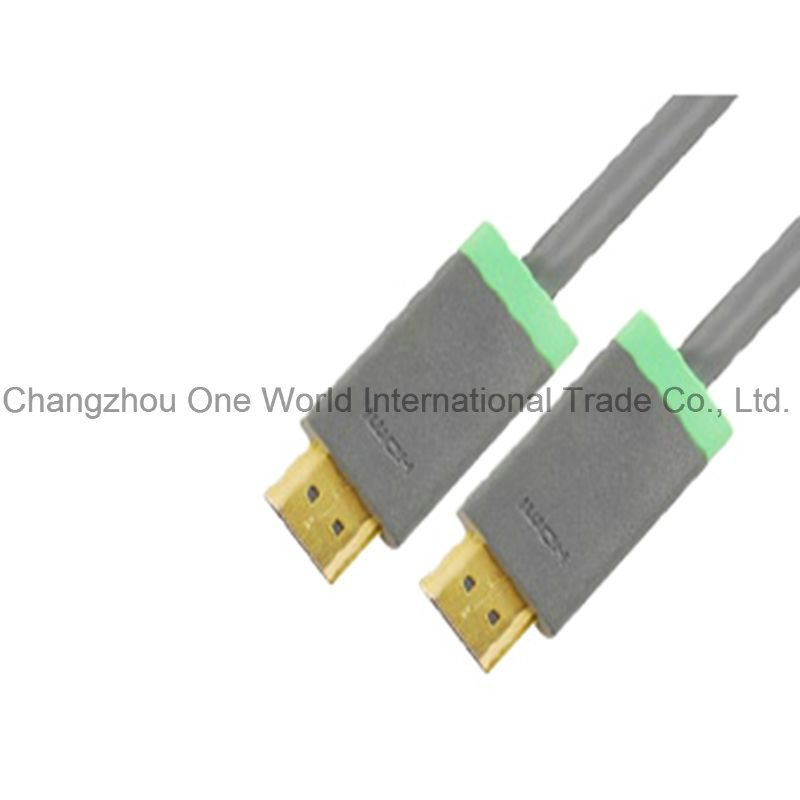 Gray HDMI 19pin Plug-Plug Cable for Cellphone Camcorders HDTV