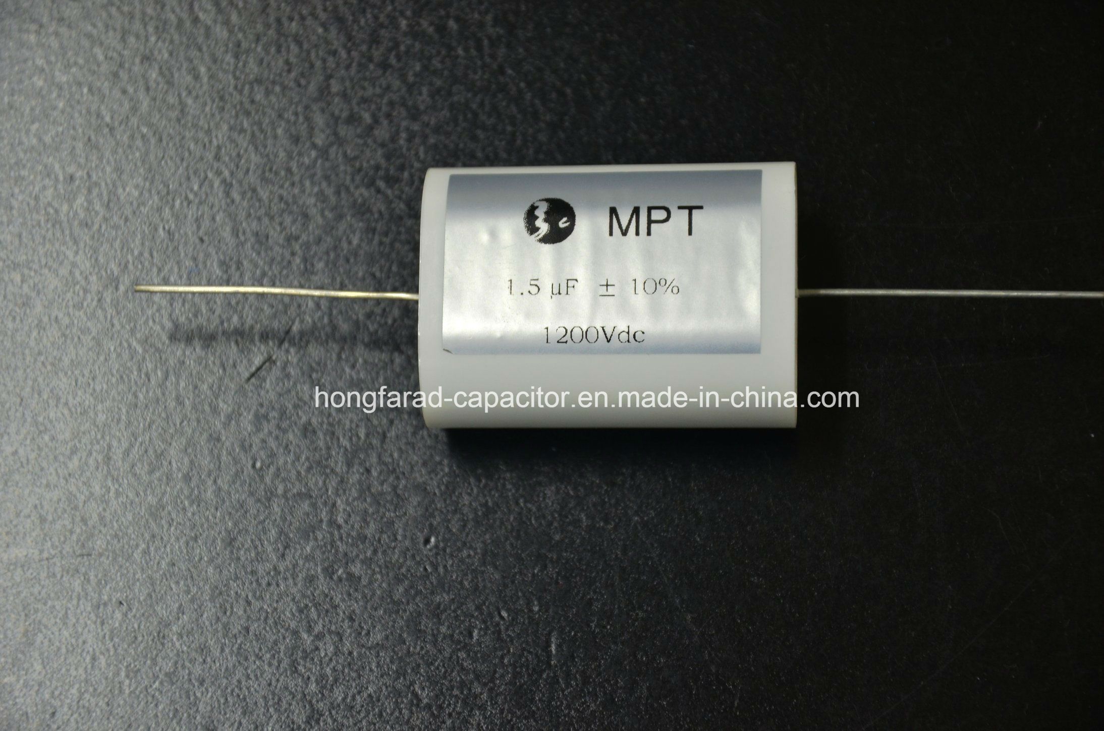 Cbb20t Mpt Axial Type Metallized Polypropylene Film Capacitor